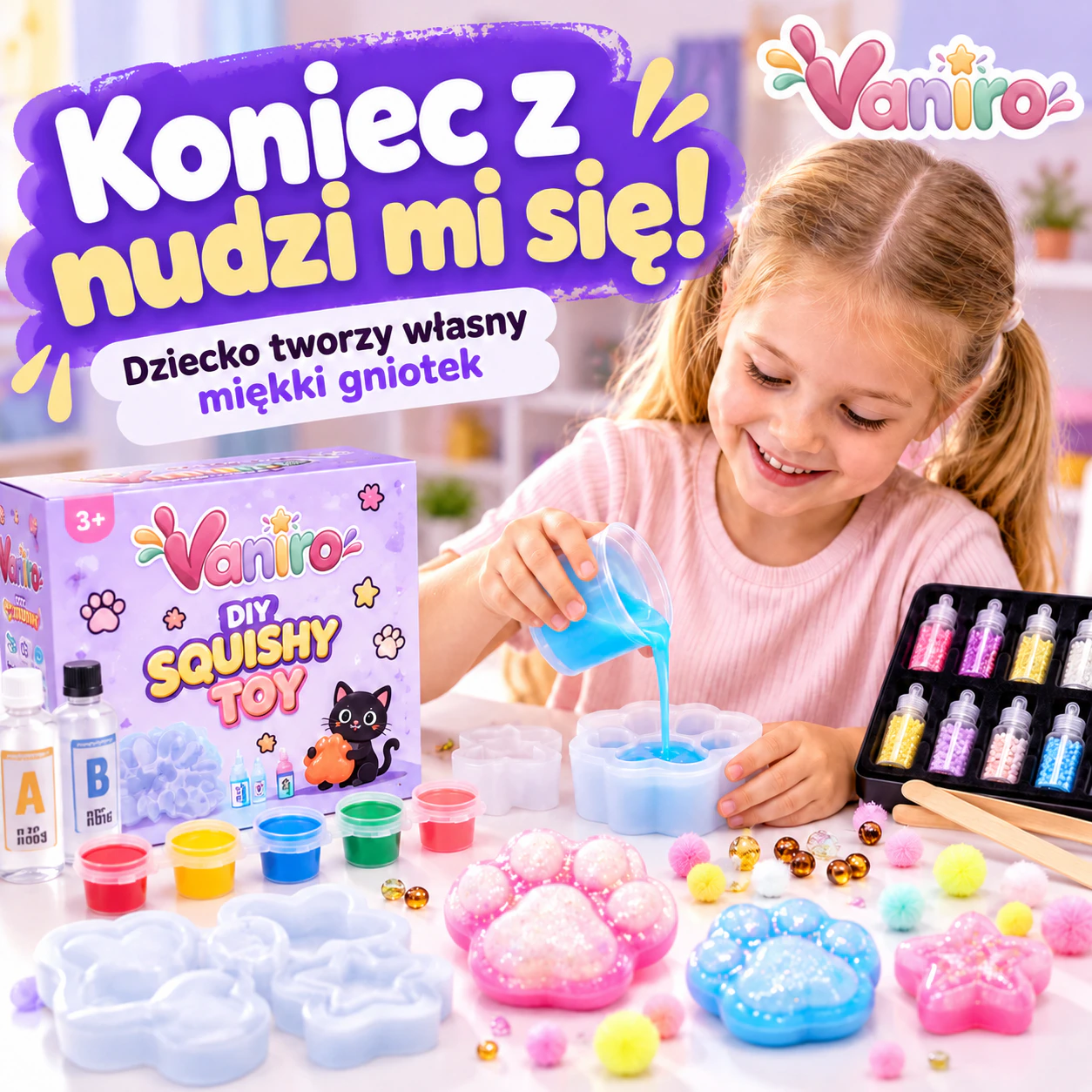 Vaniro - Kreatywny Zestaw DIY do Tworzenia Własnych Squishy 1